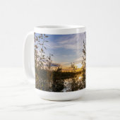 Mug Coucher de soleil automnal (Devant gauche)