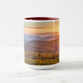 Mug Coucher de soleil automnal depuis Beacon Heights (Centre)