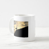 Mug Coucher de soleil avec mouette (Devant gauche)