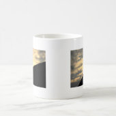 Mug Coucher de soleil avec mouette (Centre)