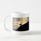 Mug Coucher de soleil avec mouette (Gauche)
