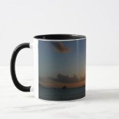 Mug Coucher de soleil avec voiliers Paysage tropical P (Gauche)