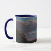 Mug Coucher de soleil chaud sur River Road (Gauche)
