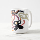 Mug Coucher de soleil citrouille automne mignon (Devant droit)