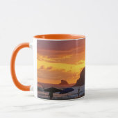 Mug Coucher de soleil coloré (Gauche)