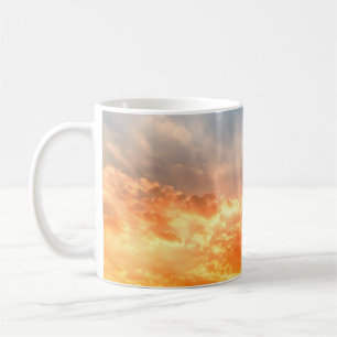 Mug Coucher de soleil coloré : crépuscule du ciel.