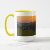 Mug Coucher de soleil dans le pays vainqueur, Gernsdor (Gauche)