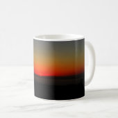 Mug Coucher de soleil dans l'eau (Devant droit)