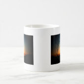 Mug Coucher de soleil de Floride avec croix (Centre)