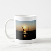 Mug Coucher De Soleil De Floride Sur Le Golfe (Gauche)