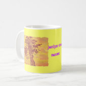 Mug coucher de soleil de genévrier (Devant gauche)