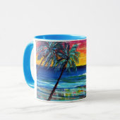 Mug Coucher de soleil de Kim (Devant gauche)