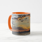 Mug Coucher de soleil de l'heure d'or - Venice Beach, (Devant gauche)