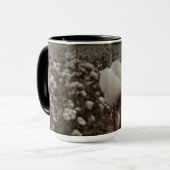 Mug Coucher de soleil de poule de coton (Devant gauche)