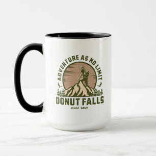 Mug Coucher de soleil de randonnée des chutes de Donut