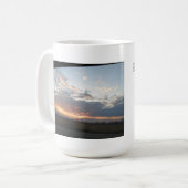 Mug Coucher de soleil de retraite (Devant gauche)