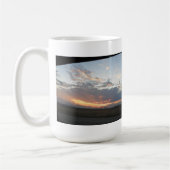 Mug Coucher de soleil de retraite (Gauche)