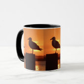 Mug Coucher de soleil de Seagull (Devant gauche)