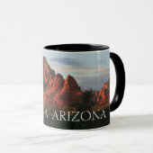 Mug Coucher de soleil de Sedona (Devant droit)
