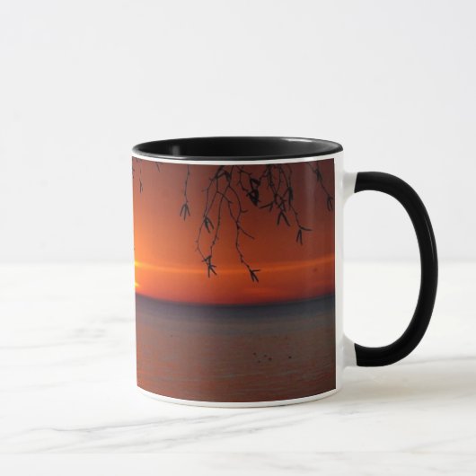 Mug Coucher de soleil des Grands Lacs par Bobby Mikul (Droite)