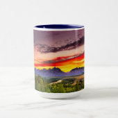 Mug Coucher de soleil d'été à Snake River Vue (Centre)