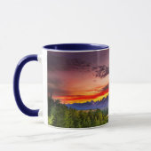 Mug Coucher de soleil d'été à Snake River Vue (Gauche)