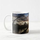 Mug Coucher de soleil d'hiver. (Gauche)