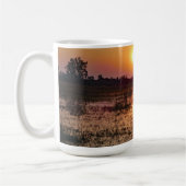 Mug Coucher de soleil doré (Gauche)