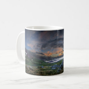 Mug Coucher de soleil du col Stoney - sentier du Color