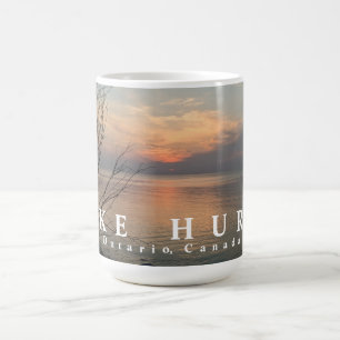 Mug Coucher de soleil du lac Huron