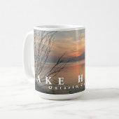 Mug Coucher de soleil du lac Huron (Devant gauche)