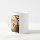 Mug Coucher de soleil du lac Pinecone (Devant gauche)