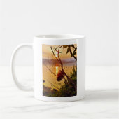 Mug Coucher de soleil du lac Pinecone (Gauche)