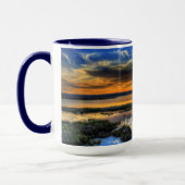 Mug Coucher de soleil du lac Supérieur (Gauche)