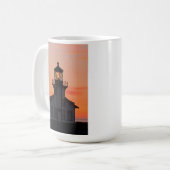 Mug Coucher de soleil du phare de Mendocino (Devant gauche)