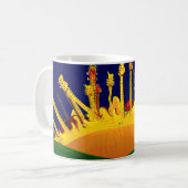 MUG COUCHER DE SOLEIL ÉLECTRIQUE ! (Devant gauche)