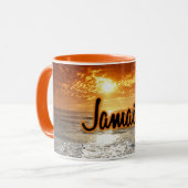 Mug Coucher de soleil en Jamaïque (Devant gauche)