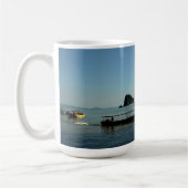 Mug Coucher de soleil en mer voyage (Gauche)