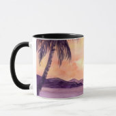 Mug Coucher de soleil en tropiques par Farida Greenfie (Gauche)