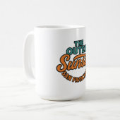 Mug Coucher de soleil extérieur (Devant gauche)