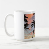 Mug Coucher de soleil hawaïen (Gauche)