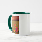 Mug Coucher de soleil Kokopelli (Devant gauche)