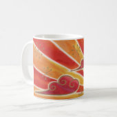 Mug Coucher de soleil 'large' (Devant gauche)