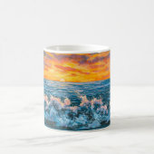 Mug Coucher de soleil lumineux pendant une tempête. Pe (Centre)