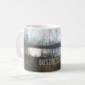 Mug Coucher de soleil nuageux (Devant gauche)