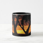 Mug Coucher de soleil orange (Centre)