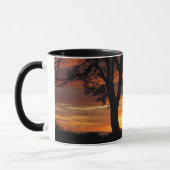 Mug Coucher de soleil orange (Gauche)
