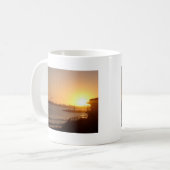 Mug Coucher de soleil près du phare (Devant gauche)