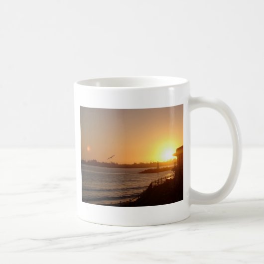 Mug Coucher de soleil près du phare (Droite)