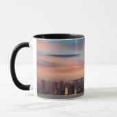 Mug Coucher de soleil profond à Chicago (Gauche)